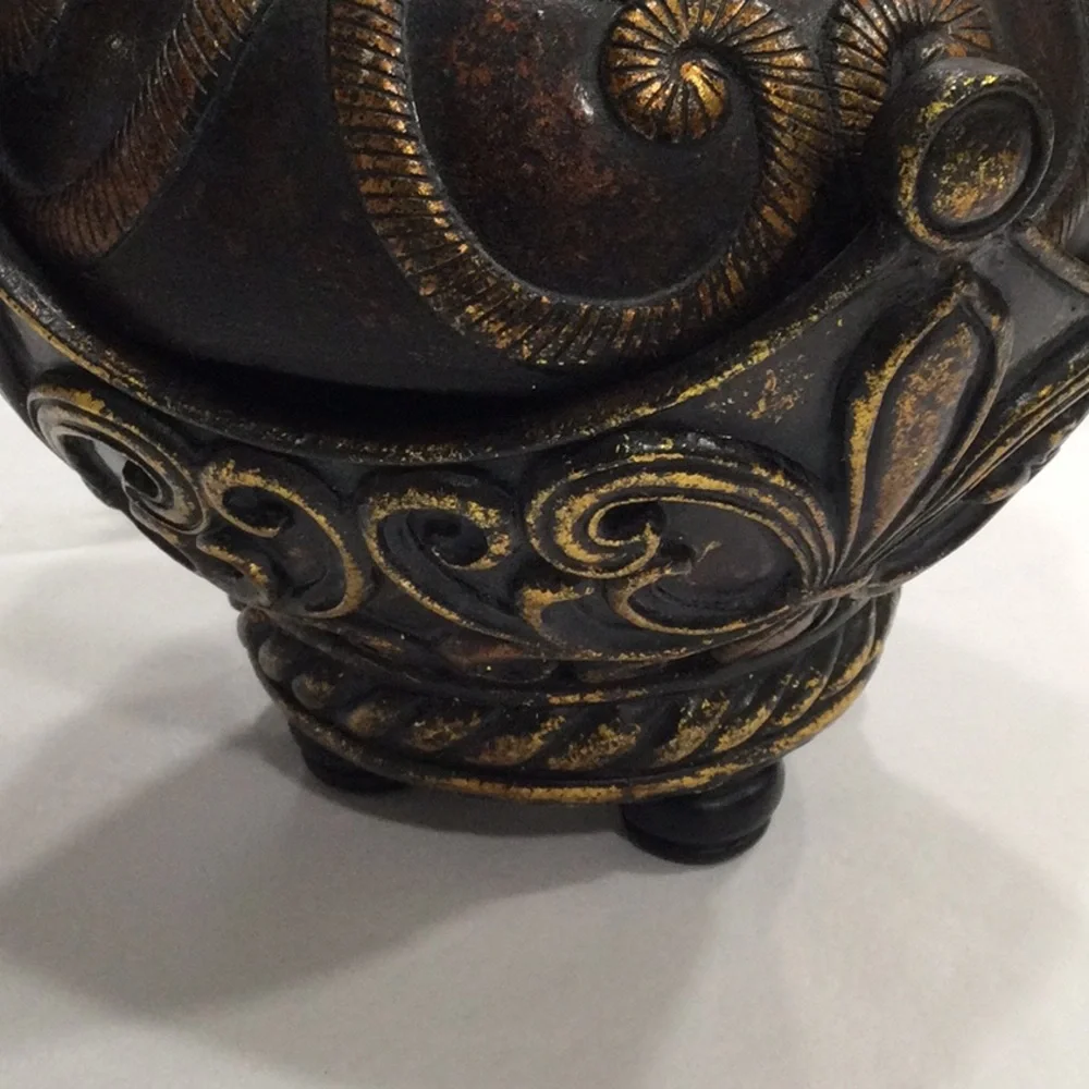 Resin Trinket/Candy Dish with Lid Decor - Picture 12 of 16